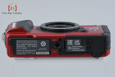 【Used】OM SYSTEM (OLYMPUS) OM System TOUGH TG-7 Red Compact Digital Camera with Original Box