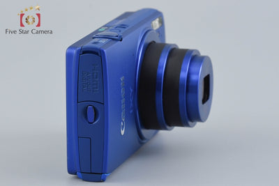 [Used] Canon IXY 420F Blue Compact Digital Camera with Original Box