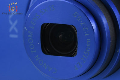 [Used] Canon IXY 420F Blue Compact Digital Camera with Original Box
