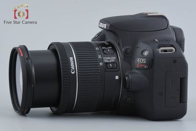 [Used] Canon EOS Kiss X9 EF-S 18-55 IS STM Lens Kit Black - Low Shutter Count