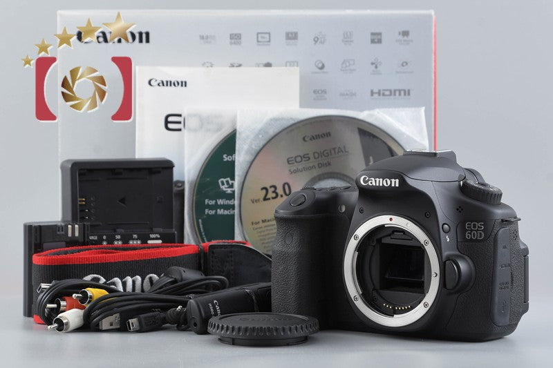 [Used] Canon EOS 60D Digital SLR Camera with Original Box