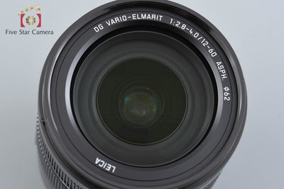[Used] Panasonic LUMIX G LEICA DG VARIO-ELMARIT 12-60mm f/2.8-4 ASPH. H-ES12060 with original box
