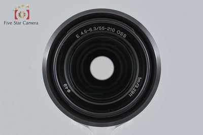 [Used] SONY E 55-210mm f/4.5-6.3 OSS SEL55210 Black