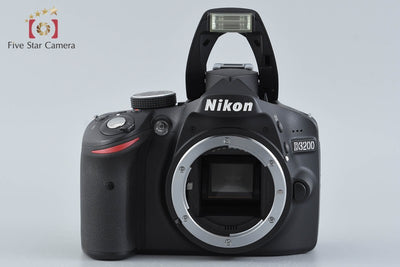 [Used] Nikon D3200 Black Digital SLR Camera