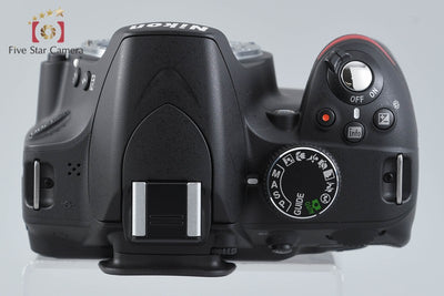 [Used] Nikon D3200 Black Digital SLR Camera