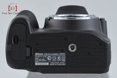 [Used] Nikon D3200 Black Digital SLR Camera