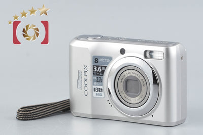 [Used] Nikon COOLPIX L19 Silver Compact Digital Camera