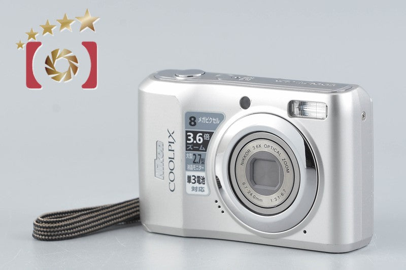 [Used] Nikon COOLPIX L19 Silver Compact Digital Camera