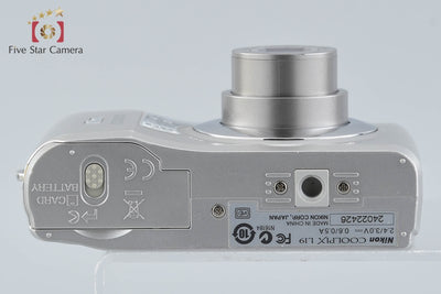 [Used] Nikon COOLPIX L19 Silver Compact Digital Camera