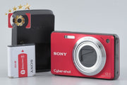 Used: SONY Cyber-shot DSC-W270 Red Digital Still Camera