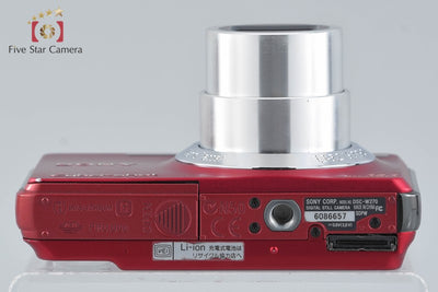Used: SONY Cyber-shot DSC-W270 Red Digital Still Camera