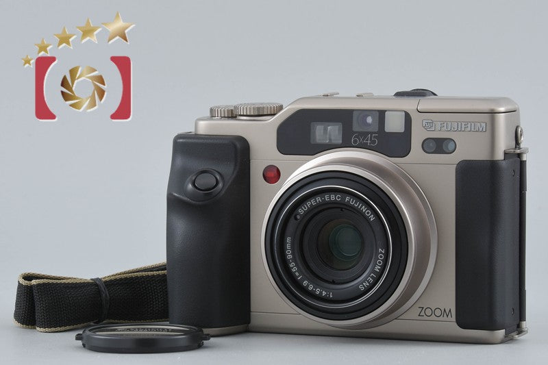 【中古】FUJIFILM 富士フイルム GA645Zi Professional ゴールド 中判フィルムカメラ
