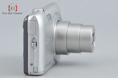 [Used] Nikon COOLPIX S3500 Crystal Silver Compact Digital Camera