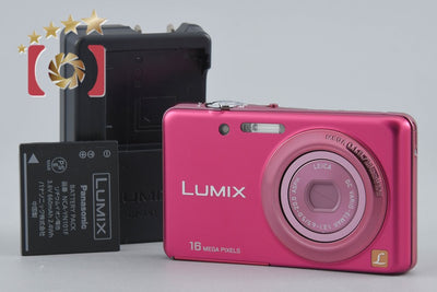 [Used] Panasonic LUMIX DMC-FH7 Passion Pink Compact Digital Camera