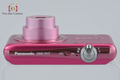 [Used] Panasonic LUMIX DMC-FH7 Passion Pink Compact Digital Camera