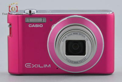 [Used] Casio EXILIM EX-ZS190 Pink Compact Digital Camera