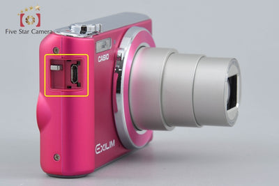 [Used] Casio EXILIM EX-ZS190 Pink Compact Digital Camera