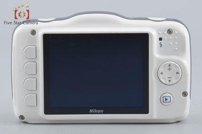 [Used] Nikon COOLPIX S32 White Compact Digital Camera