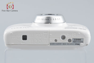 [Used] Nikon COOLPIX S32 White Compact Digital Camera
