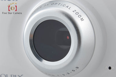 [Used] Nikon COOLPIX S32 White Compact Digital Camera