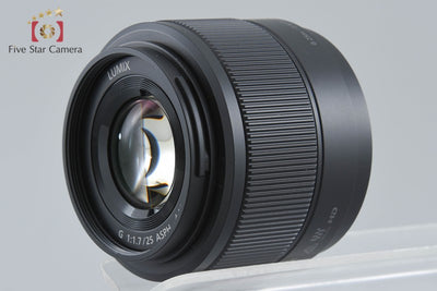 Used Panasonic LUMIX G 25mm f/1.7 ASPH. H-H025 Black