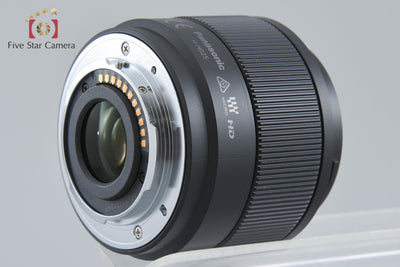 Used Panasonic LUMIX G 25mm f/1.7 ASPH. H-H025 Black