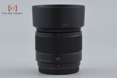 Used Panasonic LUMIX G 25mm f/1.7 ASPH. H-H025 Black