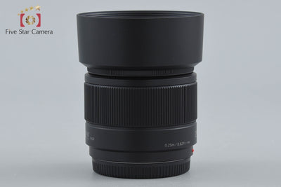 Used Panasonic LUMIX G 25mm f/1.7 ASPH. H-H025 Black
