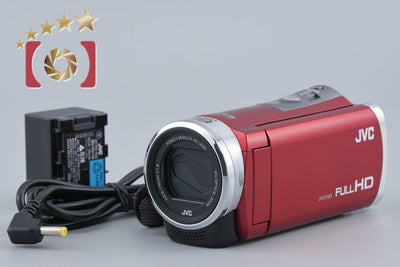 [Used] JVC Kenwood GZ-HM199 Red Digital Video Camera