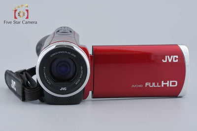 [Used] JVC Kenwood GZ-HM199 Red Digital Video Camera