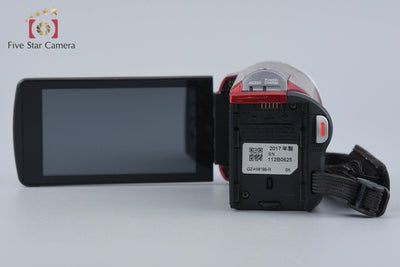 [Used] JVC Kenwood GZ-HM199 Red Digital Video Camera