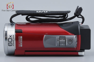 [Used] JVC Kenwood GZ-HM199 Red Digital Video Camera