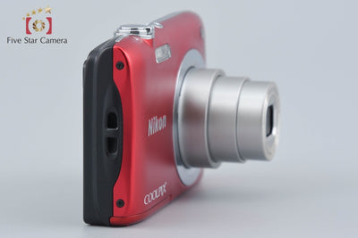 [Used] Nikon COOLPIX A100 Red Compact Digital Camera