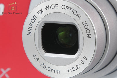 [Used] Nikon COOLPIX A100 Red Compact Digital Camera