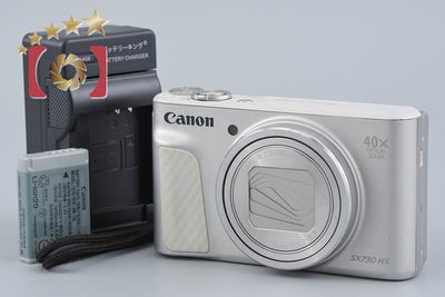 [Used] Canon PowerShot SX730 HS Silver Compact Digital Camera