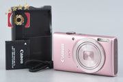 [Used] Canon IXY 90F Pink Compact Digital Camera
