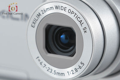 [Used] CASIO EXILIM EX-ZS5 Silver Compact Digital Camera