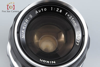 [Used] Nikon Nikkor-S Auto 35mm f/2.8