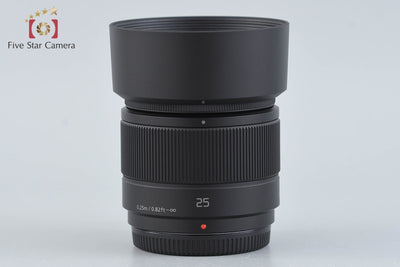 [Used] Panasonic LUMIX G 25mm f/1.7 ASPH. H-H025 Black