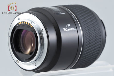 [Used] MINOLTA AF MACRO 100mm f/2.8 New