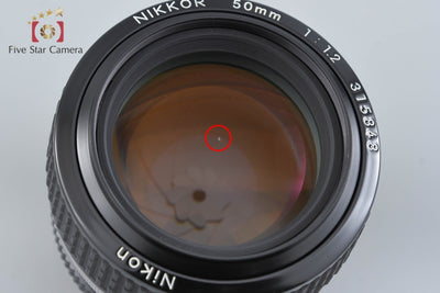 Used] Nikon Nikkor Ai-S 50mm f/1.2