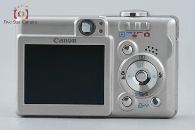[Used] Canon IXY Digital 50 Silver Compact Digital Camera