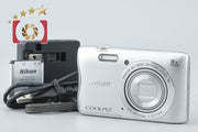 [Used] Nikon COOLPIX S3700 Silver Compact Digital Camera