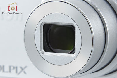[Used] Nikon COOLPIX S3700 Silver Compact Digital Camera