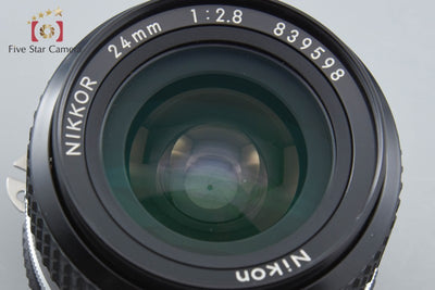 [Used] Nikon Ai-S NIKKOR 24mm f/2.8