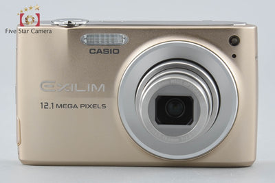 [Used] CASIO EXILIM EX-Z400 Gold Compact Digital Camera with Original Box