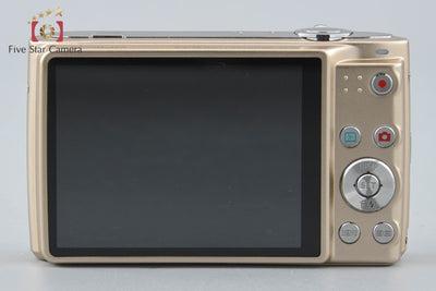 [Used] CASIO EXILIM EX-Z400 Gold Compact Digital Camera with Original Box