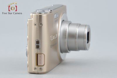 [Used] CASIO EXILIM EX-Z400 Gold Compact Digital Camera with Original Box
