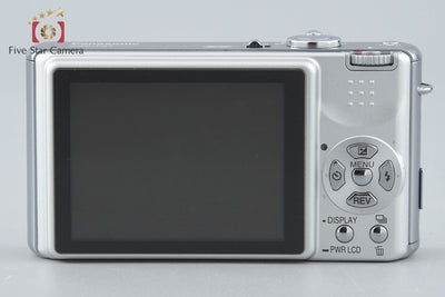 Used: Panasonic LUMIX DMC-FX7 Silky Silver Compact Digital Camera with Original Box