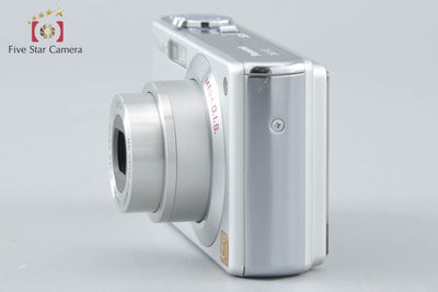 Used: Panasonic LUMIX DMC-FX7 Silky Silver Compact Digital Camera with Original Box